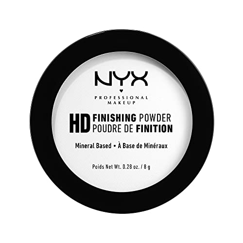 Book Cover NYX PROFESSIONAL MAKEUP HD Finishing Powder, Pressed Setting Powder - Translucent