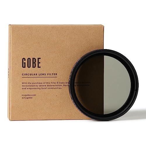 Book Cover Gobe NDX 77mm Variable ND Lens Filter (1Peak)