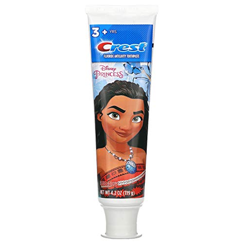 Book Cover Crest Pro-health Stages Disney Princess Kid's Toothpaste 4.2 Oz (Pack of 2)
