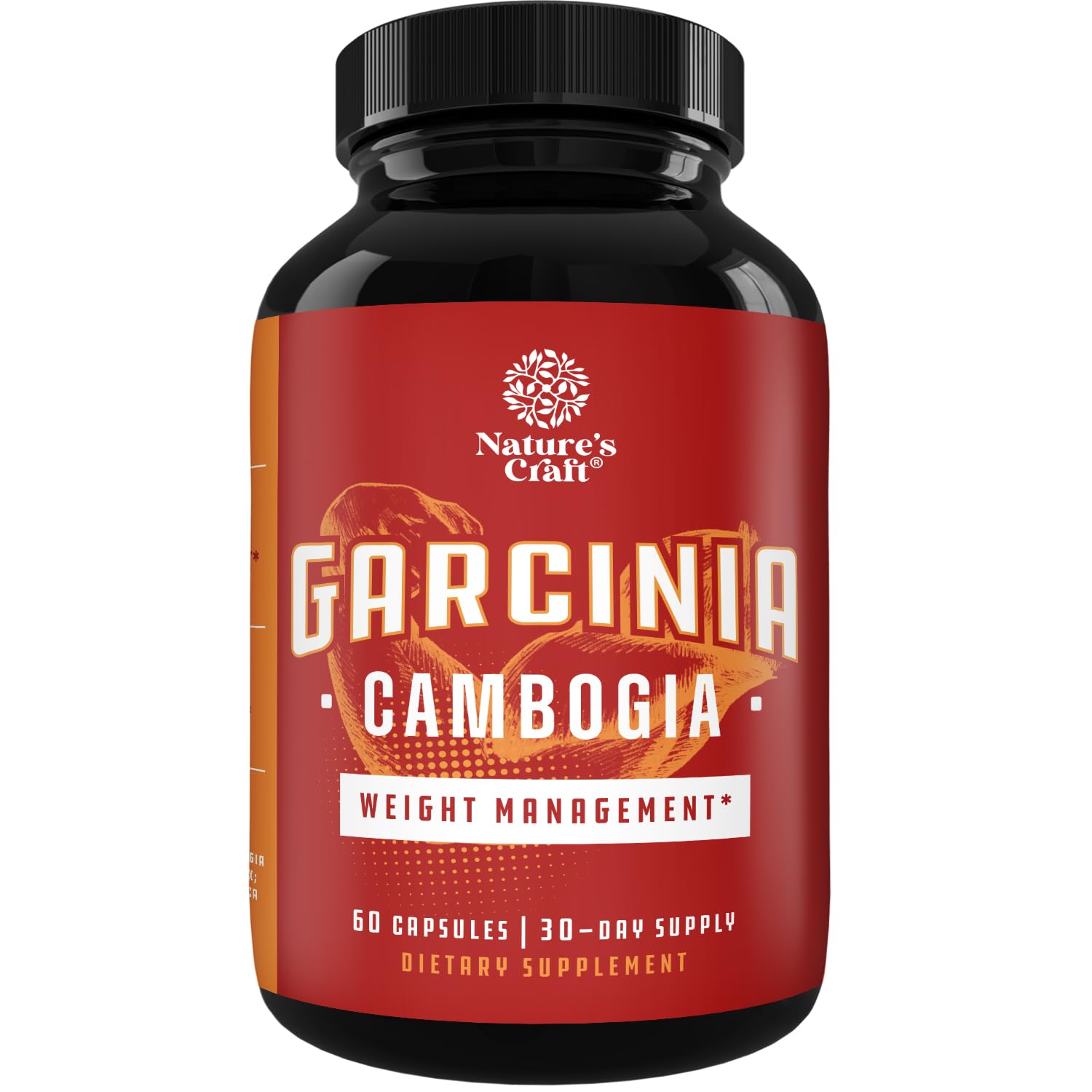 Book Cover Pure Garcinia Cambogia Weight Loss Pills 95% HCA - Garcinia Cambogia Extract Herbal Supplement Fast Acting Natural Appetite Suppressant - Energy and Diet Pills for Women and Men with Hydroxycitrate