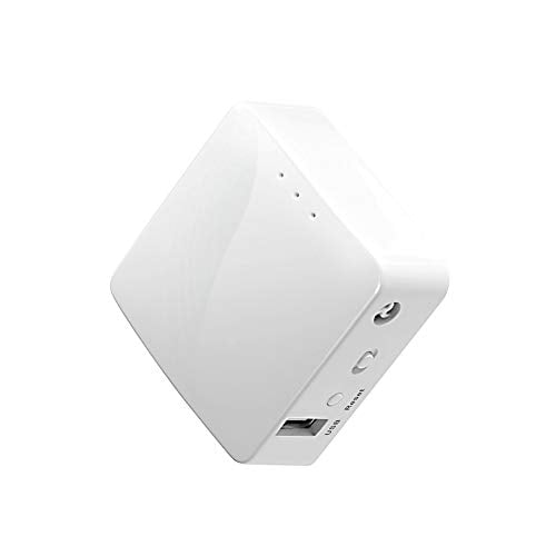 Book Cover GL.iNet GL-AR150 (White) Mini VPN Travel Router, Wi-Fi Converter, OpenWrt Pre-Installed, Repeater Bridge,Mobile Hotspot in Pocket,150Mbps Wireless High Performance, OpenVPN, WireGuard