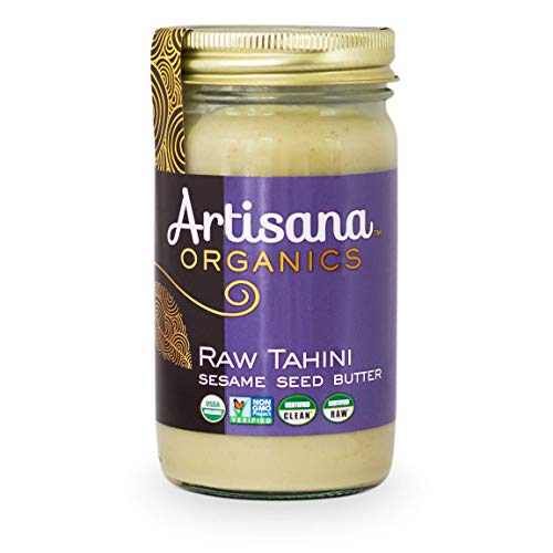 Book Cover Artisana Organics Raw Tahini Sesame Seed Butter, 14 oz