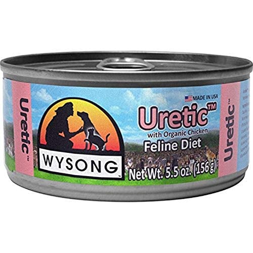 Book Cover Wysong Uretic With Organic Chicken Feline Diet Canned Cat Food - 5.5 Ounce Can