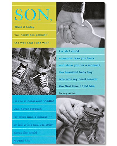 Book Cover American Greetings Kind And Generous Man Birthday Card for Son with Foil