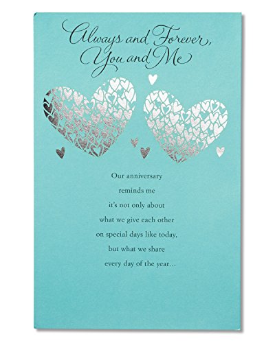 Book Cover American Greetings Greatest Gift Anniversary Greeting Card with Foil