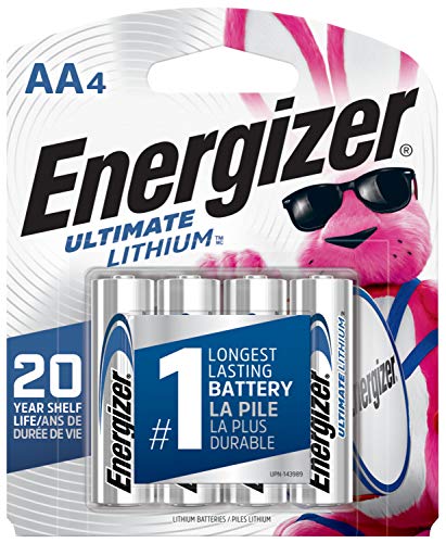 Book Cover Energizer 9V Lithium Batteries, Ultimate Lithium 9 Volt Batteries (2 Battery Count)