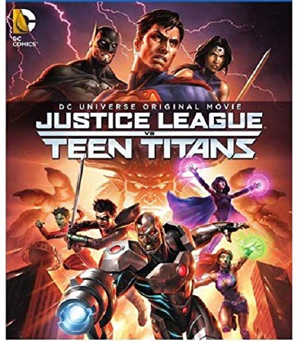 Book Cover Justice League vs Teen Titans