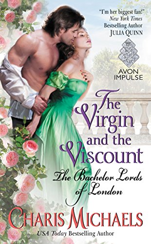 Book Cover The Virgin and the Viscount: The Bachelor Lords of London
