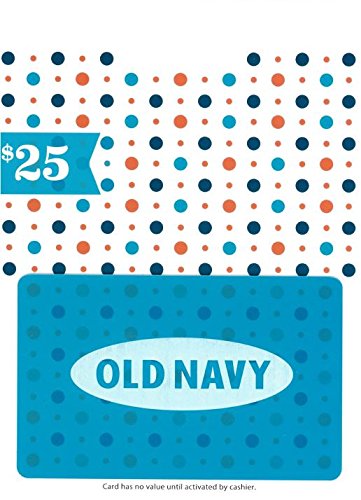 Book Cover Old Navy $25 Gift Card