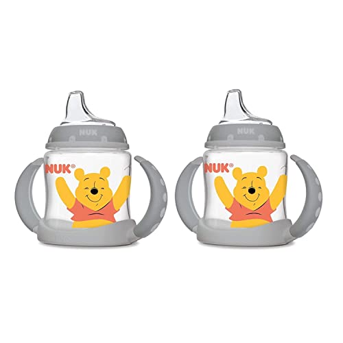 Book Cover NUK Learner Cup, 5-Ounce, 2 Count, Winnie the Pooh (Colors May Vary)