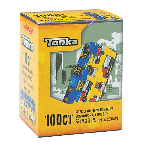 Book Cover Tonka Bandages - First Aid Supplies - 100 per Pack by SmileMakers