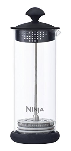 Book Cover Ninja Coffee Bar Easy Milk Frother with Press Froth Technology (CFFROTH)