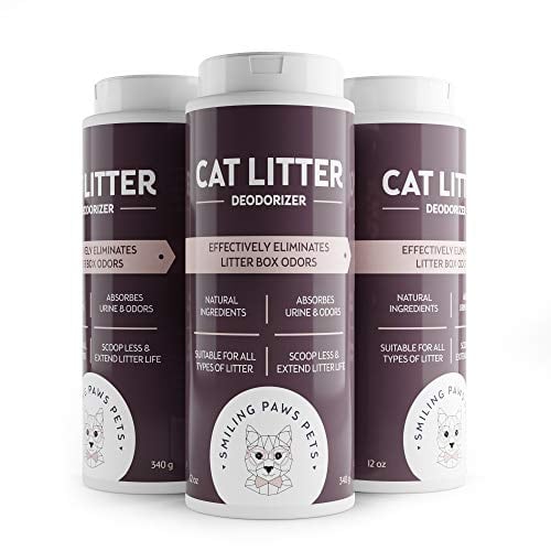 Book Cover Value Pack - THE ORIGINAL 3-in-1 Cat Litter Deodorizer - Natural Ingredients - Kitty Litter Box Scent Remover With Moisture Absorbent Formula - Odor Eliminator and Neutralizer - 3-Pack -11OZ