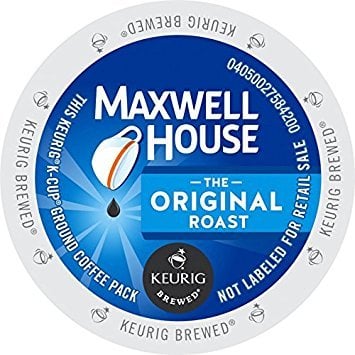 Book Cover Maxwell House Original Roast Coffee K-Cup Pods, 48 Count (Ships in Manufacturer's Retail Packaging)