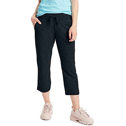 Book Cover Hanes Women's French Terry Capri Pant