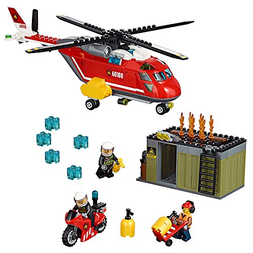 Book Cover LEGO City Fire Response Unit 60108 Children's Toy