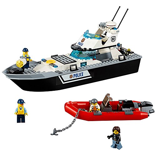 Book Cover LEGO City Police Patrol Boat 60129