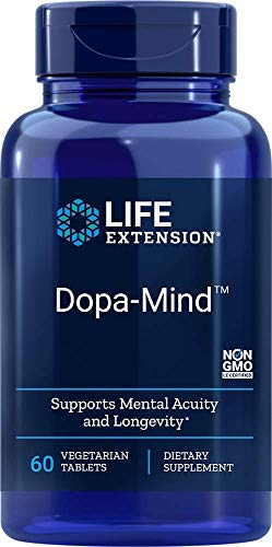 Book Cover Life Extension Dopa-Mind 60 Vegetarian Tablets