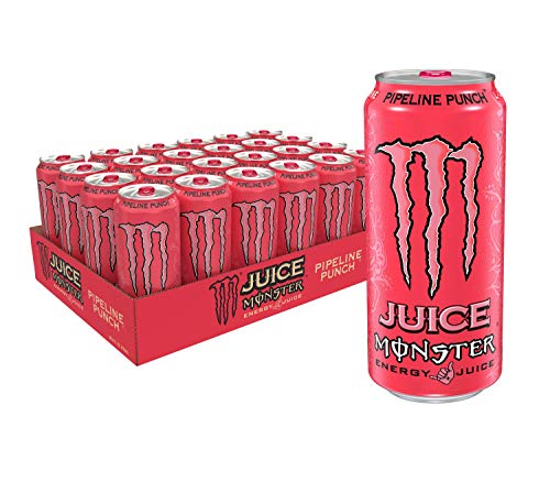 Book Cover Monster Energy Juice, Pipeline Punch,16 Fl Oz (Pack of 24)
