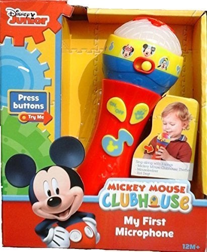 Book Cover Disney Junior Mickey Mouse Clubhouse My First Microphone