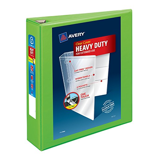Book Cover Avery Heavy-Duty View Binder