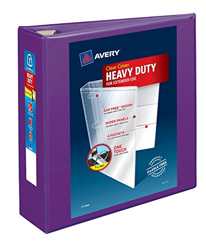 Book Cover Avery Heavy-Duty View Binder