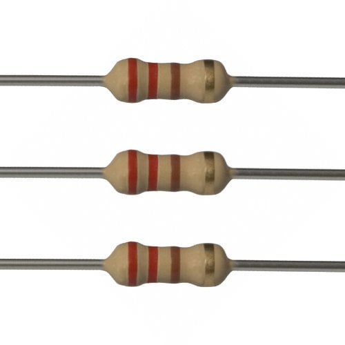 Book Cover E-Projects 100EP512220R 220 Ohm Resistors, 1/2 W, 5% (Pack of 100)