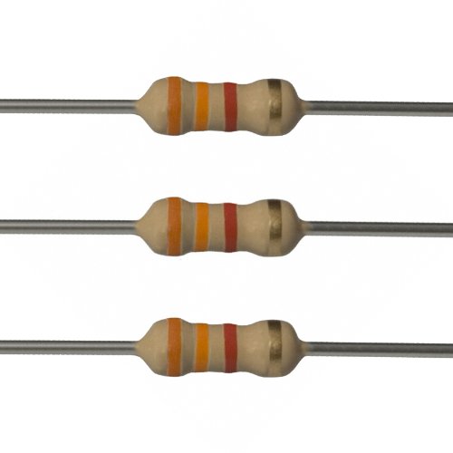 Book Cover E-Projects 100EP5123K30 3.3k Ohm Resistors, 1/2 W, 5% (Pack of 100)