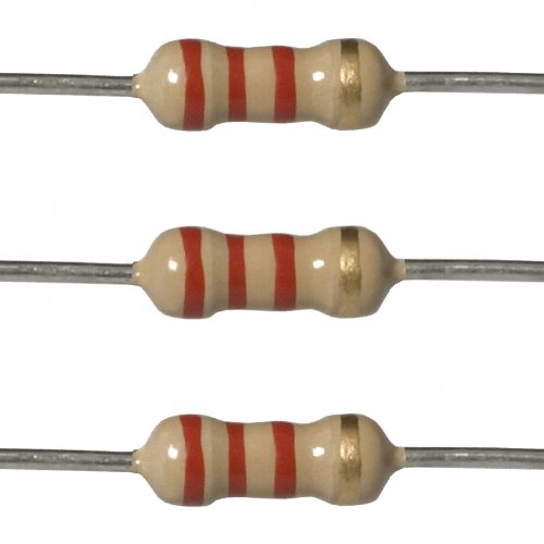 Book Cover E-Projects 100EP5122K20 2.2k Ohm Resistors, 1/2 W, 5% (Pack of 100)