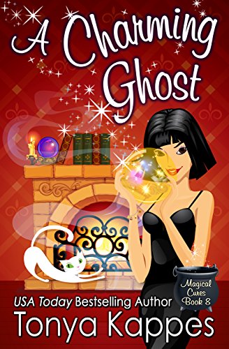 Book Cover A Charming Ghost: A Cozy Paranormal Mystery (Magical Cures Mystery Series Book 8)