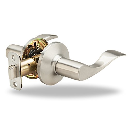 Book Cover Yale Edge Keowee Lever in Satin Nickel - Passage