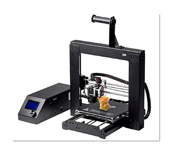 Book Cover Monoprice Maker Select 3D Printer v2 With Large Heated (200 x 200 x180 mm) Build Plate + Free Sample PLA Filament And MicroSD Card Preloaded With Printable 3D Models.