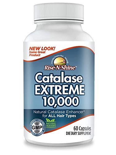 Book Cover Catalase Extreme 10,000 Catalase Enzyme Hair Supplement With Catalase, Saw Palmetto, FoTi, Biotin, PABA and More 60 Count