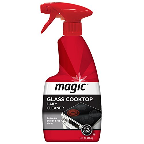 Book Cover Magic Daily Cooktop Cleaner - Cleans Protects Glass/Ceramic Smooth Top Ranges its Gentle Formula - 14 Ounce
