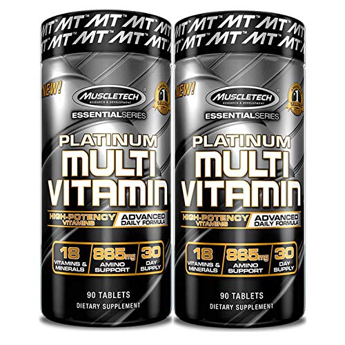 Book Cover MuscleTech Platinum Multi Vitamin 90 Count (2 Pack)