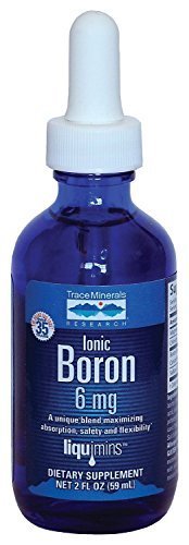 Book Cover Trace Minerals Liquid Ionic Boron, 6mg, 2 oz (Pack of 2)