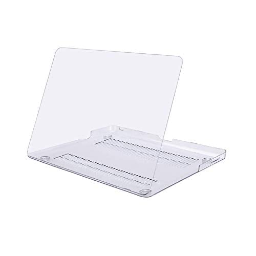 Book Cover MOSISO Compatible with MacBook Pro 13 inch Case (Model: A1278, with CD-ROM) Old Version Release Early 2012/2011/2010/2009/2008, Protective Plastic Hard Shell Case Cover, Crystal Clear