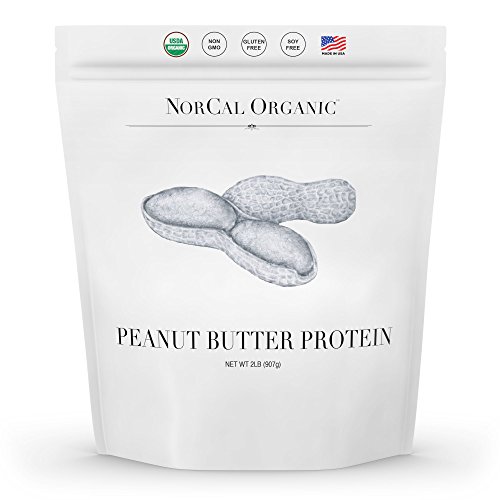 Book Cover Norcal Organic Peanut Butter Powder, 2lb | 11g Protein, 100 Calories, 41 Servings | Vegan, Natural, Organic, Low Calorie, Source Organic
