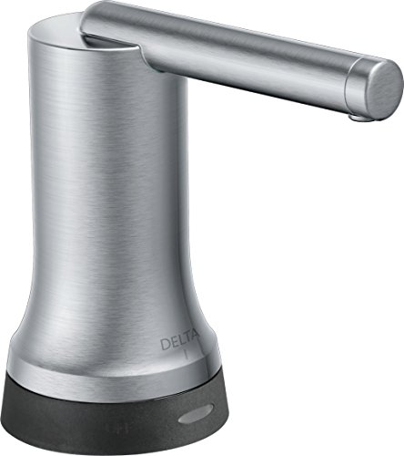Book Cover Delta Faucet 72065T-AR Contemporary Soap Dispenser with Touch2O Technology, Artic Stainless