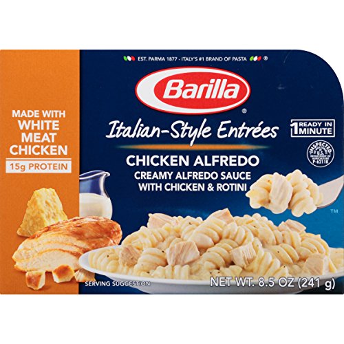 Book Cover Barilla Italian-Style Entrees, Chicken Alfredo, 8.5 Ounce (Pack of 6) Chicken Alfredo