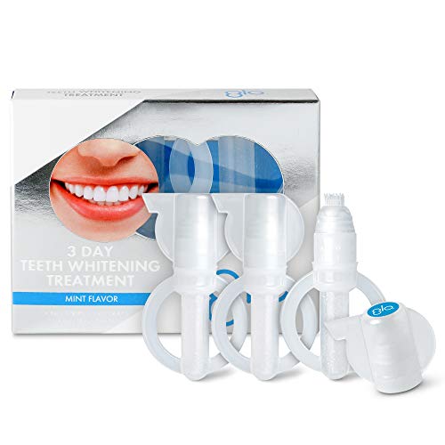 Book Cover GLO Science 3 Day Teeth Whitening Gel Treatment for Fast, Pain-Free, Long Lasting Results. Clinically Proven. Includes 3 GLO Vials