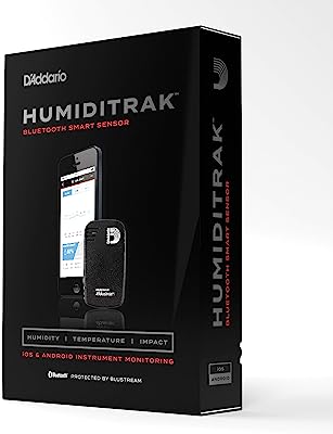 Book Cover D'Addario Humiditrak - Bluetooth Humidity and Temperature Sensor