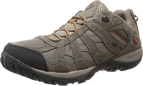 Book Cover Columbia Men’s Redmond Waterproof Low Hiking Shoe, Advanced Traction Technology