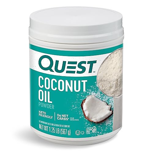 Book Cover Quest Nutrition Coconut Oil Powder, 56 Servings, 560 g, 1.25 lb