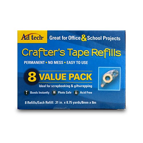 Book Cover AdTech 05674 Permanent Crafter's Tape Refills, single unit
