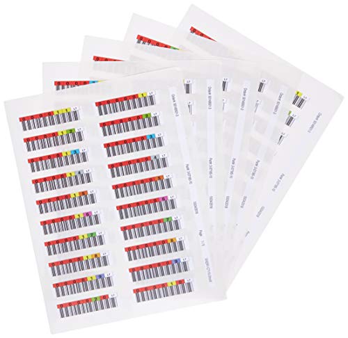 Book Cover Quantum 100x Data Cartridge Bar Code Labels, Lto Ultrium 7 LTO7 Series 000001-000100 Data Cartridge