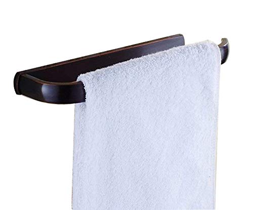 Book Cover ELLO&ALLO Oil Rubbed Bronze Towel Bars for Bathroom Accessories Wall Mounted Towel Holder, Rust Protection
