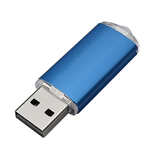 Book Cover JUANWE 5 Pack 16GB USB Flash Drive USB 2.0 Thumb Drives Jump Drive Fold Storage Memory Stick Pen - Blue/Purple/Pink/Green/Orange(16GB,5 Mixed Color)