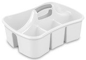 Book Cover STERILITE Not 15888006 Divided Ultra Caddy, White