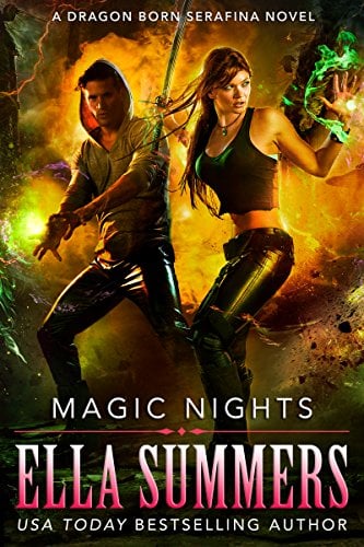 Book Cover Magic Nights (Dragon Born Serafina Book 3)